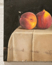 Load image into Gallery viewer, Peach Still Life Oil Painting
