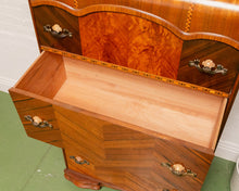 Load image into Gallery viewer, Art Deco Stunning Highboy Dresser
