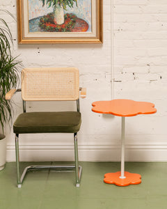 Orange Side Table