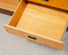 Load image into Gallery viewer, Long Mid Century Chest of Drawers Credenza
