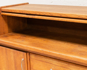 Tambour Desk Chest of Drawers