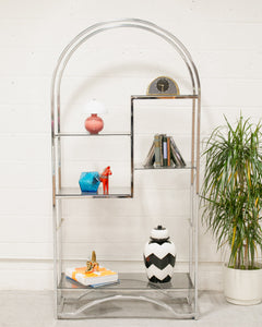 Chrome Arch Shelf