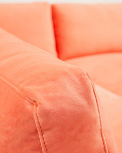 Michonne Sofa in Coral Pink