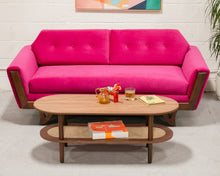 Load image into Gallery viewer, Desmond Fuchsia (Royale Berry) Sofa 72&quot;
