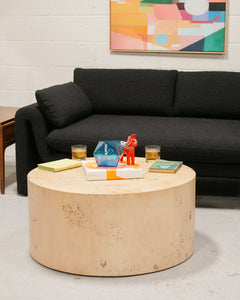 Burlwood Coffee Table