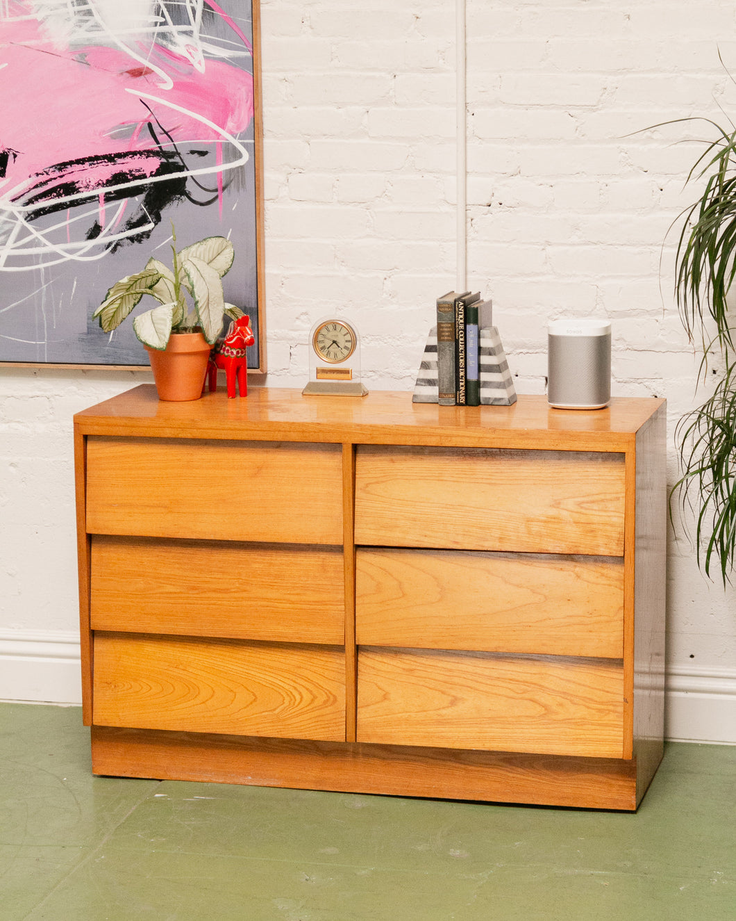 Louvered Drawers Dresser