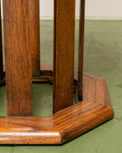 Load image into Gallery viewer, 70’s Oak Hexagon End Table
