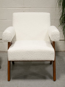 Snowy Lena Armchair