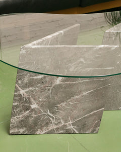 Marble Boomerang Coffee Table