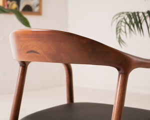 Walnut Sculptural Chair