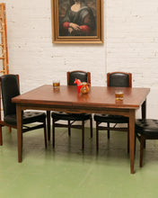 Load image into Gallery viewer, Vintage Walnut Dining Table
