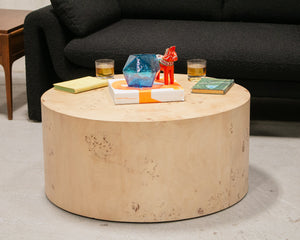 Burlwood Coffee Table