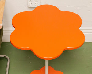 Orange Side Table