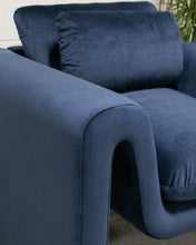 Load image into Gallery viewer, Skylark Navy Blue Chair
