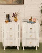 Load image into Gallery viewer, Tall 3 Drawer Nightstand Chest Pair of Drawers
