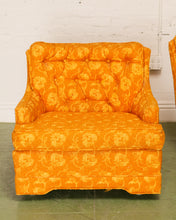 Load image into Gallery viewer, Orange Lounge Chair
