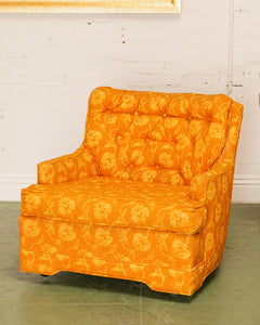 Orange Lounge Chair