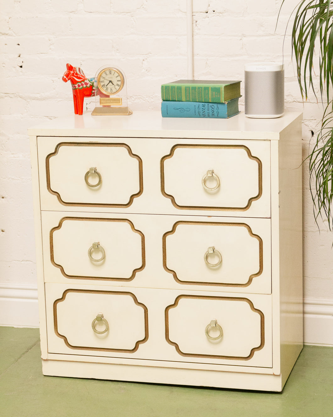 Mid 20th Century Espana Chest in the Style of Dorothy Draper