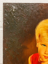 Load image into Gallery viewer, Little Girl in Red Dress Oil Painting
