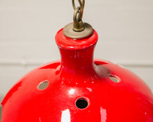 Load image into Gallery viewer, 1960’s Red Mod Pendant Lamp
