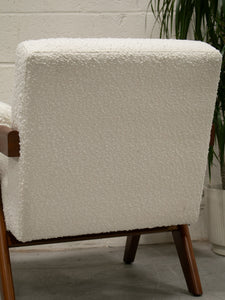 Snowy Lena Armchair