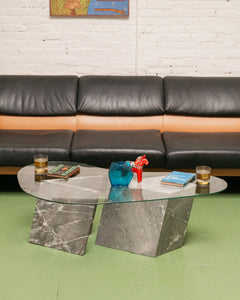 Marble Boomerang Coffee Table