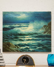 Load image into Gallery viewer, Crashing Waves Hawaii Oil Painting
