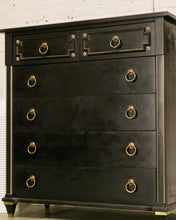 Load image into Gallery viewer, Original Black Chinoiserie Dresser by American of Martinsville
