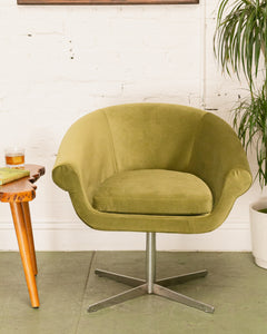 Apple Green 1960’s Swedish Overman Chair