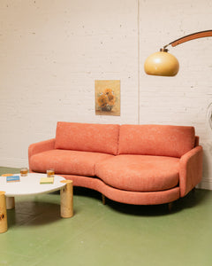 Ramona Sofa in Amadeo Tangerine