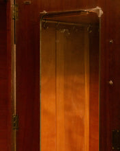 Load image into Gallery viewer, Vintage Art Deco Gentleman’s Burr Walnut Wardrobe
