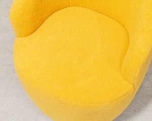 Aria Chair in Mustard Nubby