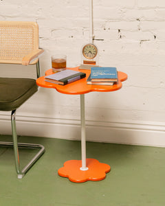 Orange Side Table