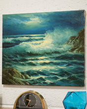 Load image into Gallery viewer, Crashing Waves Hawaii Oil Painting
