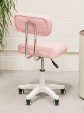 Load image into Gallery viewer, Small Pink Office Chair
