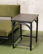 Load image into Gallery viewer, Set of 3 Black Bamboo Nesting Tables
