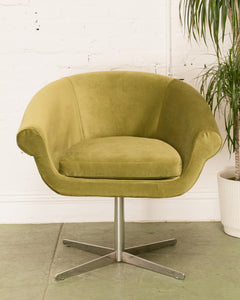 Apple Green 1960’s Swedish Overman Chair