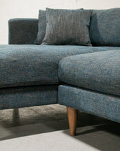 Load image into Gallery viewer, Elisa Blue Sectional Sofa with Chaise
