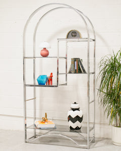 Chrome Arch Shelf