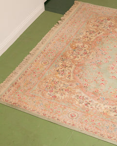 Pink Pastel Antique Rug