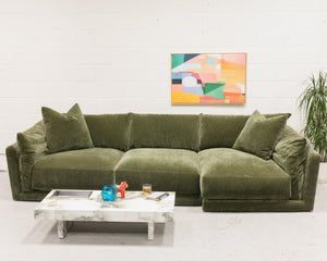 Hansel Modular Sofa in Amici Moss