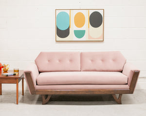 Desmond Sofa in Lavender Rose