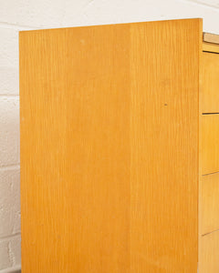 Long Mid Century Chest of Drawers Credenza