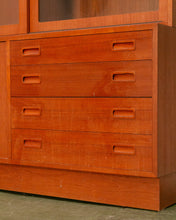 Load image into Gallery viewer, Vintage Teak Hutch
