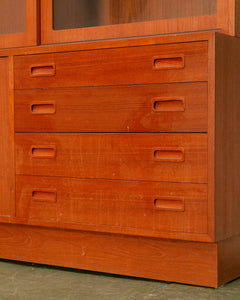 Vintage Teak Hutch