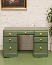 Load image into Gallery viewer, Army Green Deco Desk
