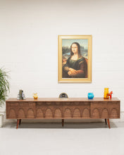 Load image into Gallery viewer, Four Panel Low Profile Scandinavian Credenza
