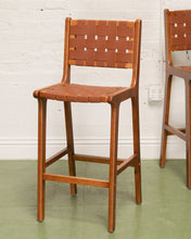 Load image into Gallery viewer, Cora Leather Bar Stool
