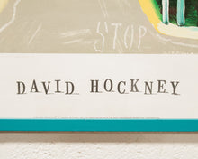 Load image into Gallery viewer, David Hockney Vintage Poster Framed
