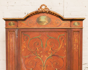 Vintage Edwardian Style Painted Cabinet